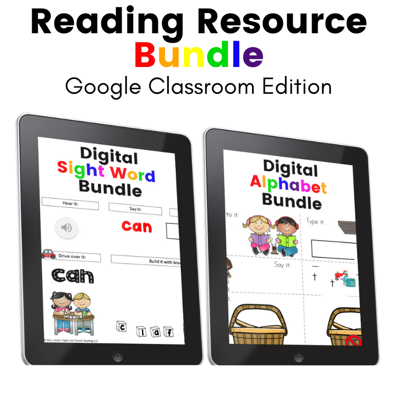 Reading Resource Bundle -Google Classroom Edition