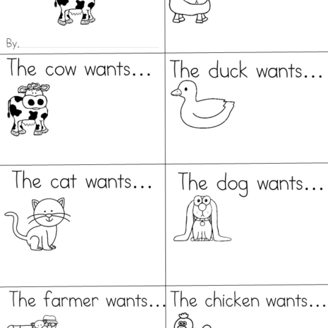 Activities for Click Clack Moo, Cows that Type