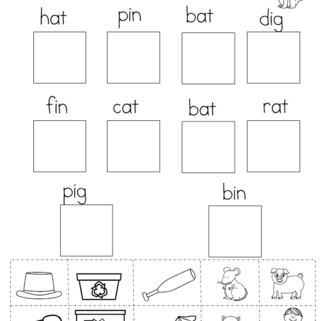 Fun word family worksheets to celebrate a Dr. Seuss birthday party