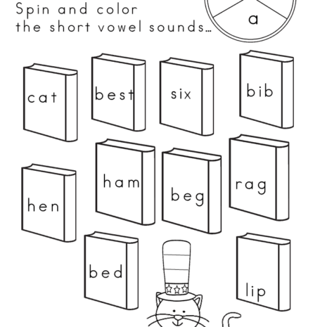 Fun word family worksheets to celebrate a Dr. Seuss birthday party