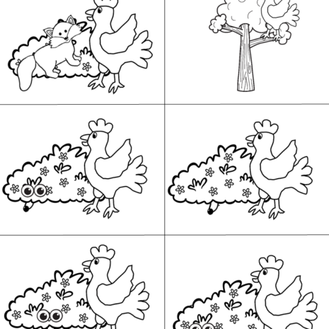 Hattie and the Fox sequencing activities