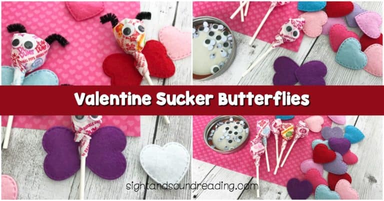 Valentine Sucker Butterflies