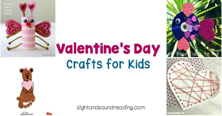 40+ Valentine Crafts for Preschoolers -Easy and Fun!