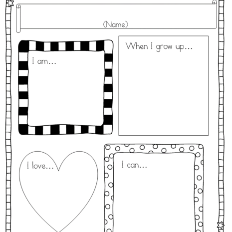 All About Me Writing Prompts for Kindergarten-2nd! Have fun learning about your students with these fun writing prompts!