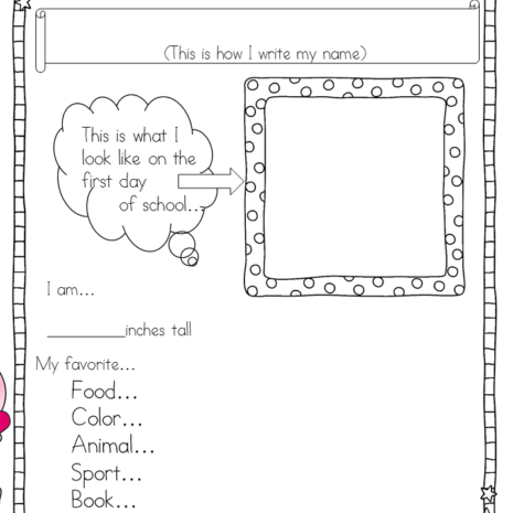 All About Me Writing Prompts for Kindergarten-2nd! Have fun learning about your students with these fun writing prompts!
