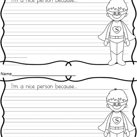 All About Me Writing Prompts for Kindergarten-2nd! Have fun learning about your students with these fun writing prompts!