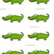 Beginning Sound Letter A Alligator Game