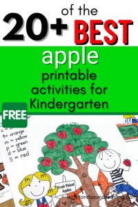 Apple-Printable-Activities-K