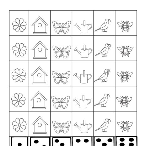 April Easter and Spring activities in literacy special