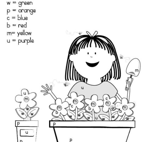 April Easter and Spring activities in literacy special