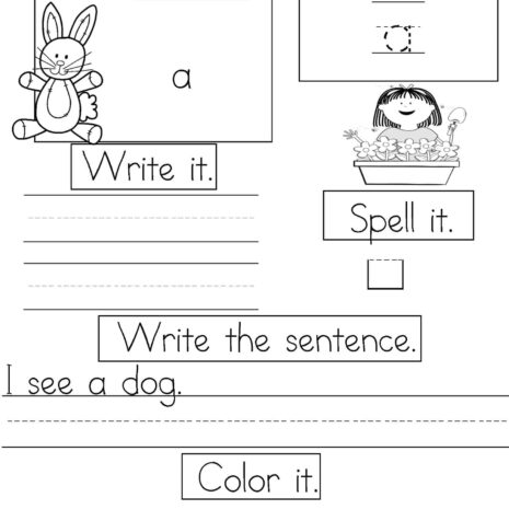 April Easter and Spring activities in literacy special