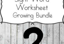 Editable Sight Word Worksheet Pack
