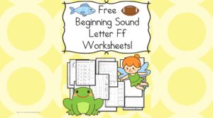 Beginning Sounds Worksheets