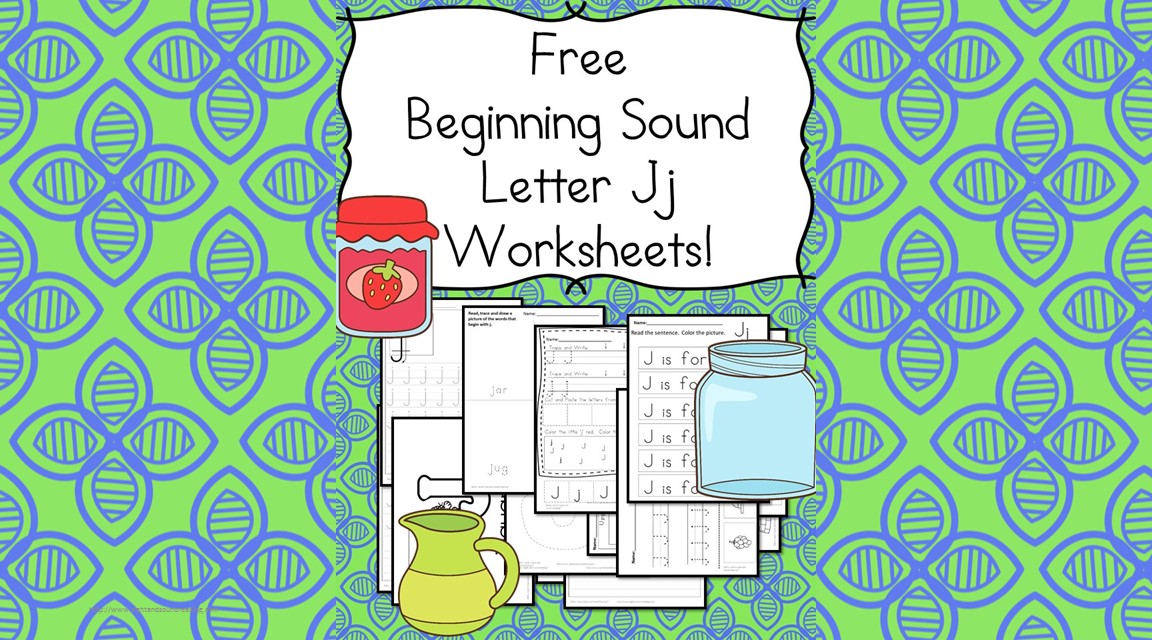 18 free beginning sound j worksheets easy download