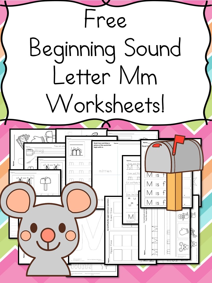 beginning sounds letter m worksheets free and fun free beginning sounds letter m worksheets to help you teach the letter m and the sound