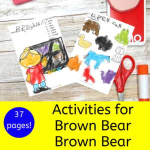 brown-bear-activities-1 Activities for Brown Bear Brown Bear book for Kindergarten