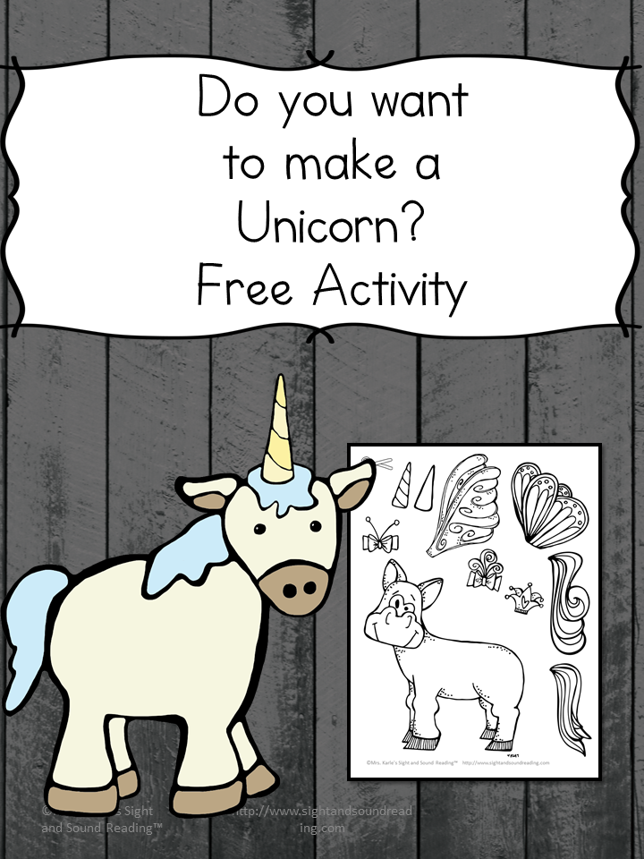 Do you want to make a unicorn? Cute and fun craft for preschool or kindergarten -great for teaching the letter u!