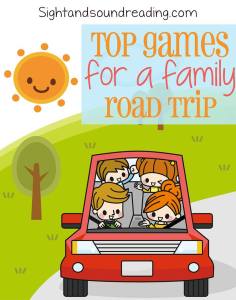 Car Game for Trips! Fun games to play while on the road. 