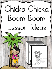 Chicka Chicka Boom Boom Lesson Ideas - Great for preschool or kindergarten!