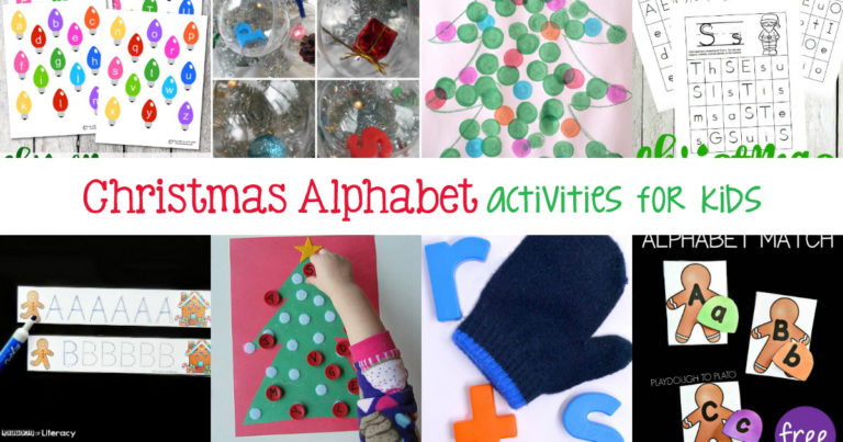 Christmas Alphabet Activities