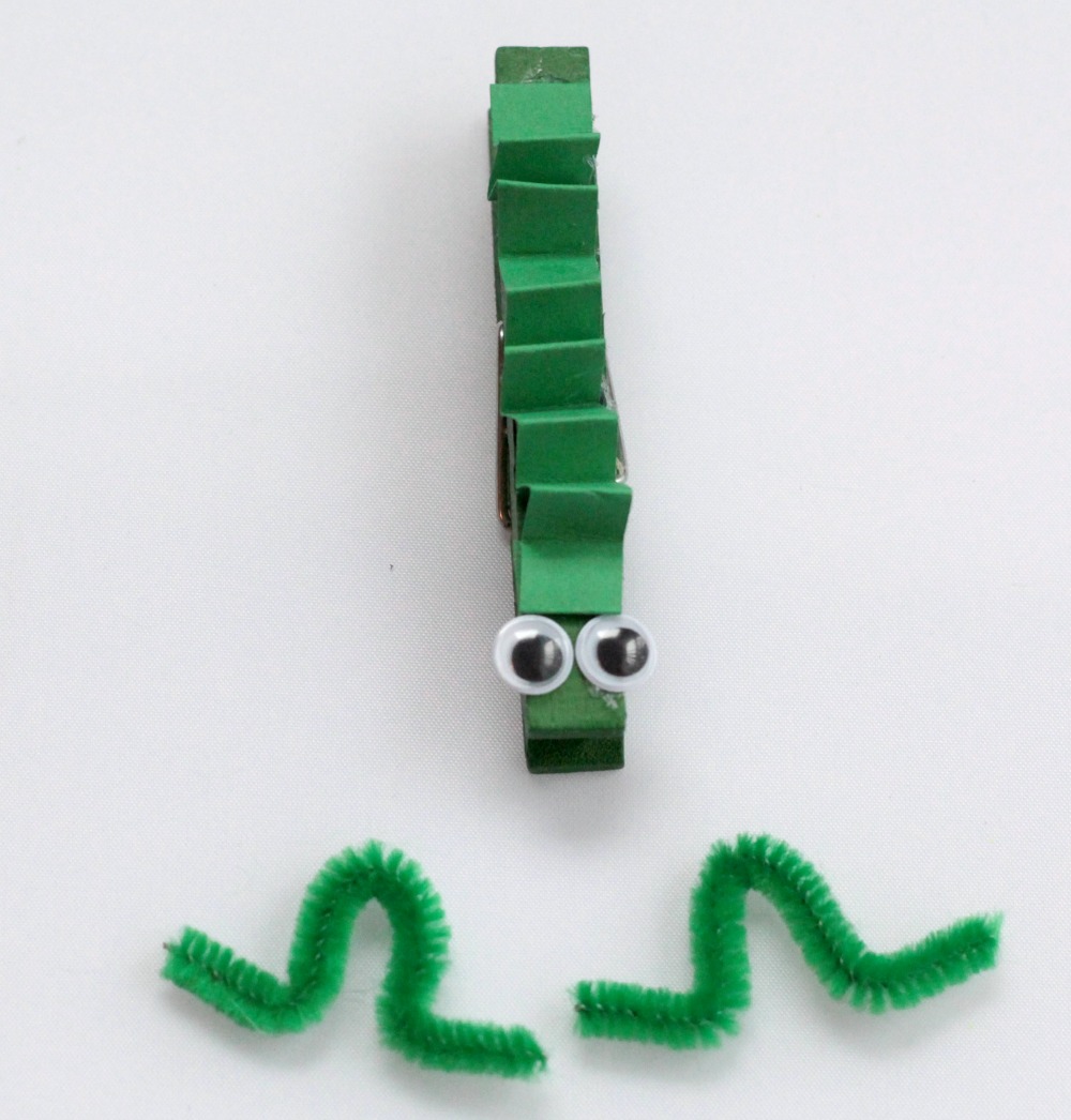 If you're studying the letter A, don't miss out on making this super-fun clothespin alligator craft. Make this activity as a part of your Letter A Crafts.