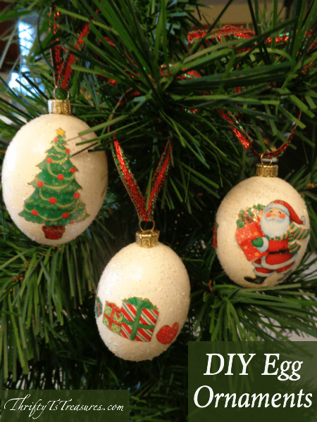 DIY Egg Ornaments