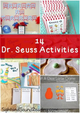 dr seuss preschool activities