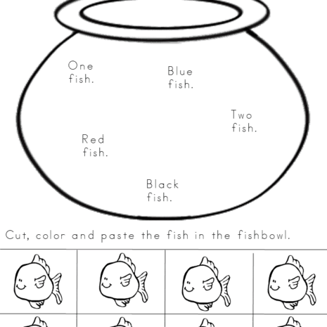 Fun word family worksheets to celebrate a Dr. Seuss birthday party