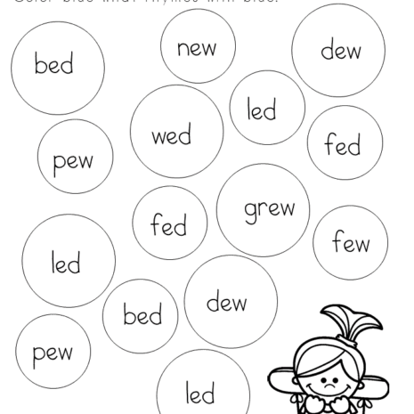 Fun word family worksheets to celebrate a Dr. Seuss birthday party