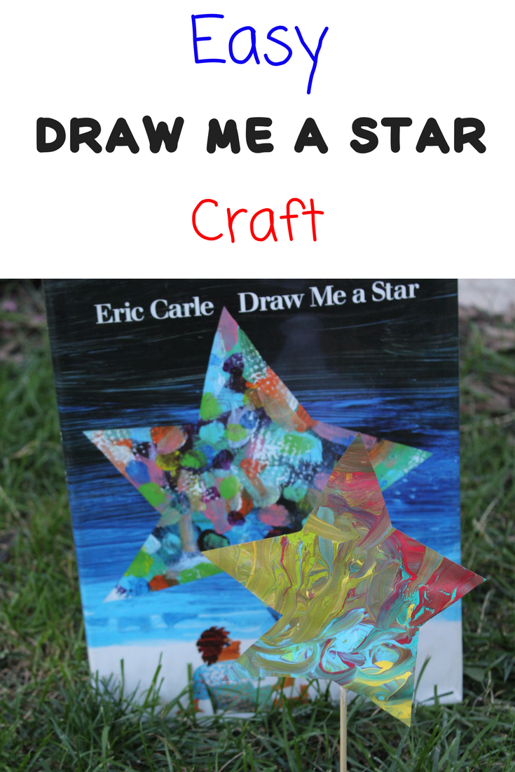 Easy Draw me a Star Craft to go along with the Eric Carle Book, Draw me a Star. 