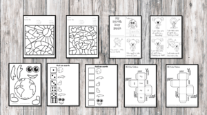 Awesome Earth Day Printable Coloring Book for Kids | Mrs. Karle's Sight ...