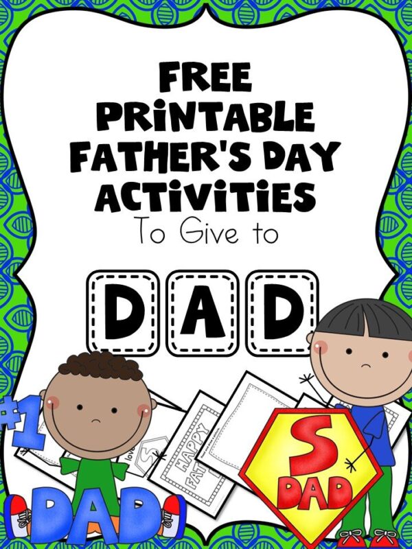 Fathers Day Crafts for Preschoolers Make Dad smile!
