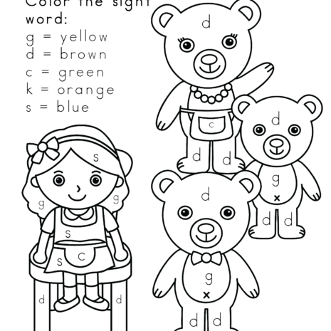 Goldilocks and the 3 Bears Activities and Readers Theater