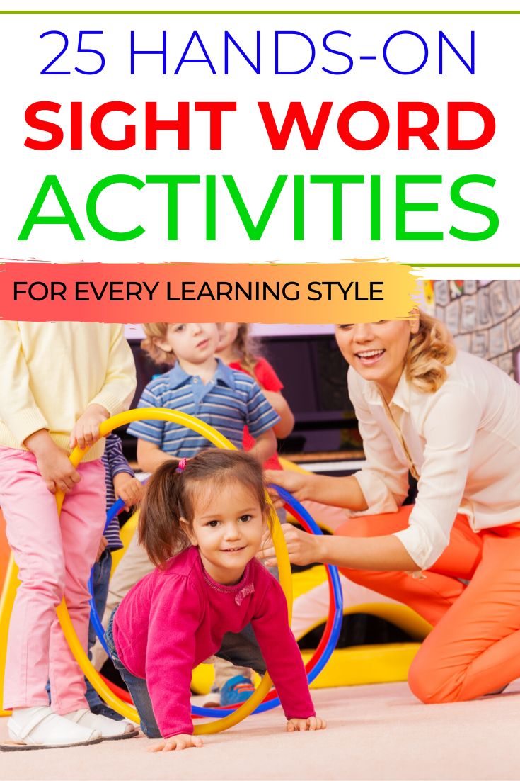 Hands On Sight Word Activities