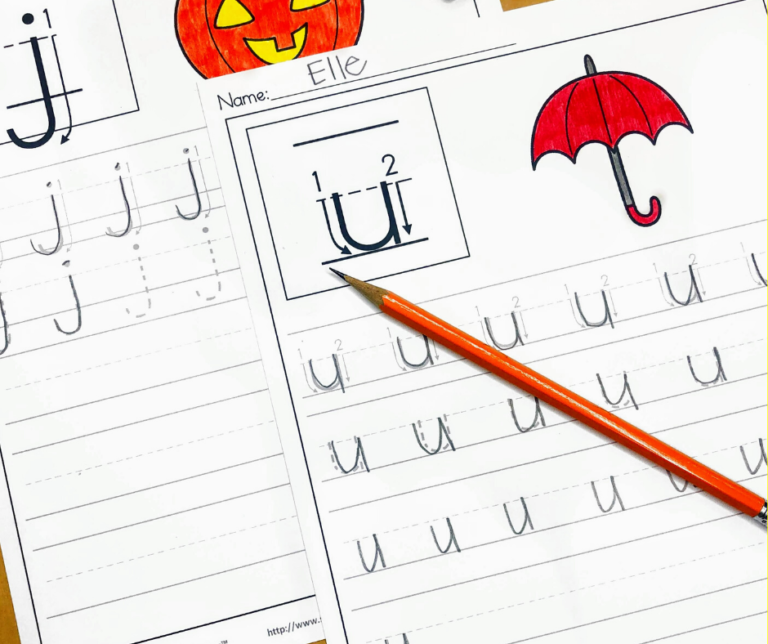 26 Free Handwriting Practice for Kids Worksheets-Easy Download!