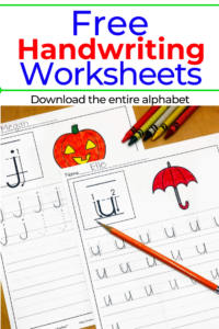 Handwriting Practice For Kids Worksheets