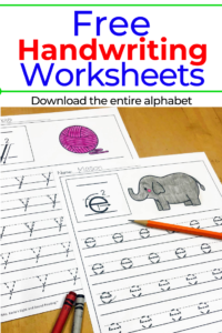 Handwriting Practice Worksheets