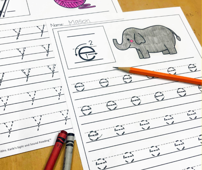26 Free Handwriting Practice Worksheets – Easy download!