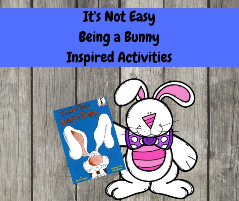 Its Not Easy Being a Bunny Activities