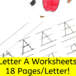 Beginning Sounds Letter A worksheets for Kindergarten