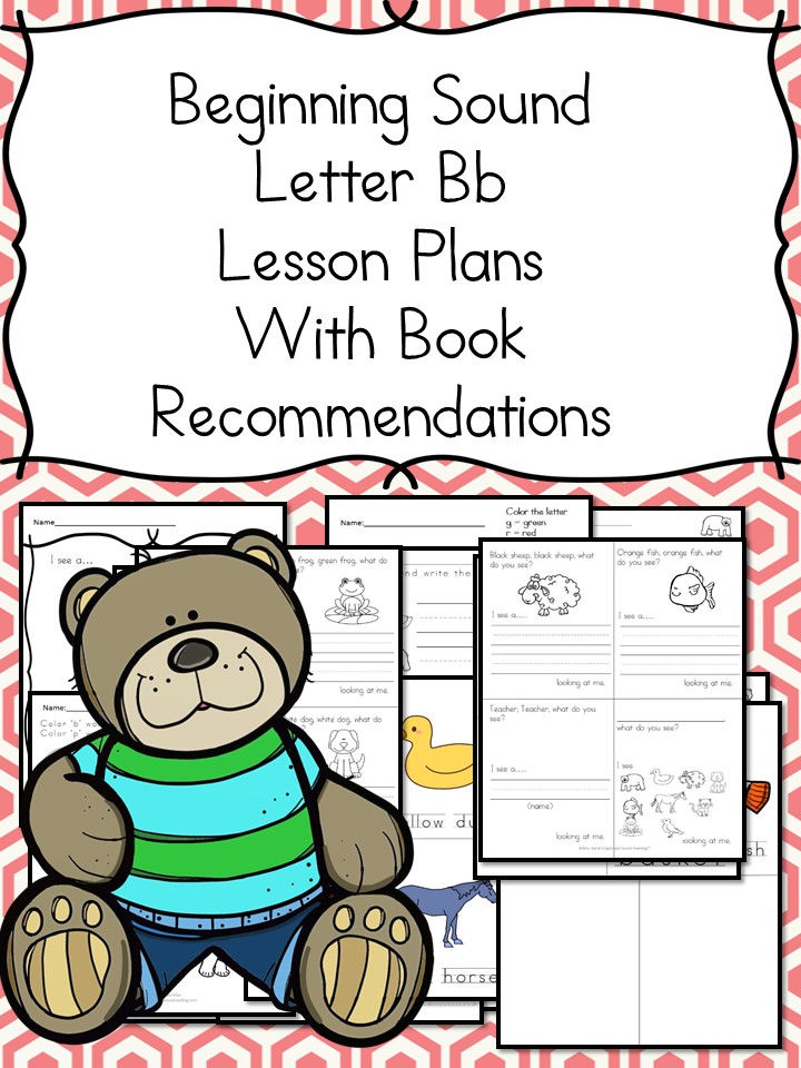 Lwtter B Lesson - Fun activities to teach the letter B