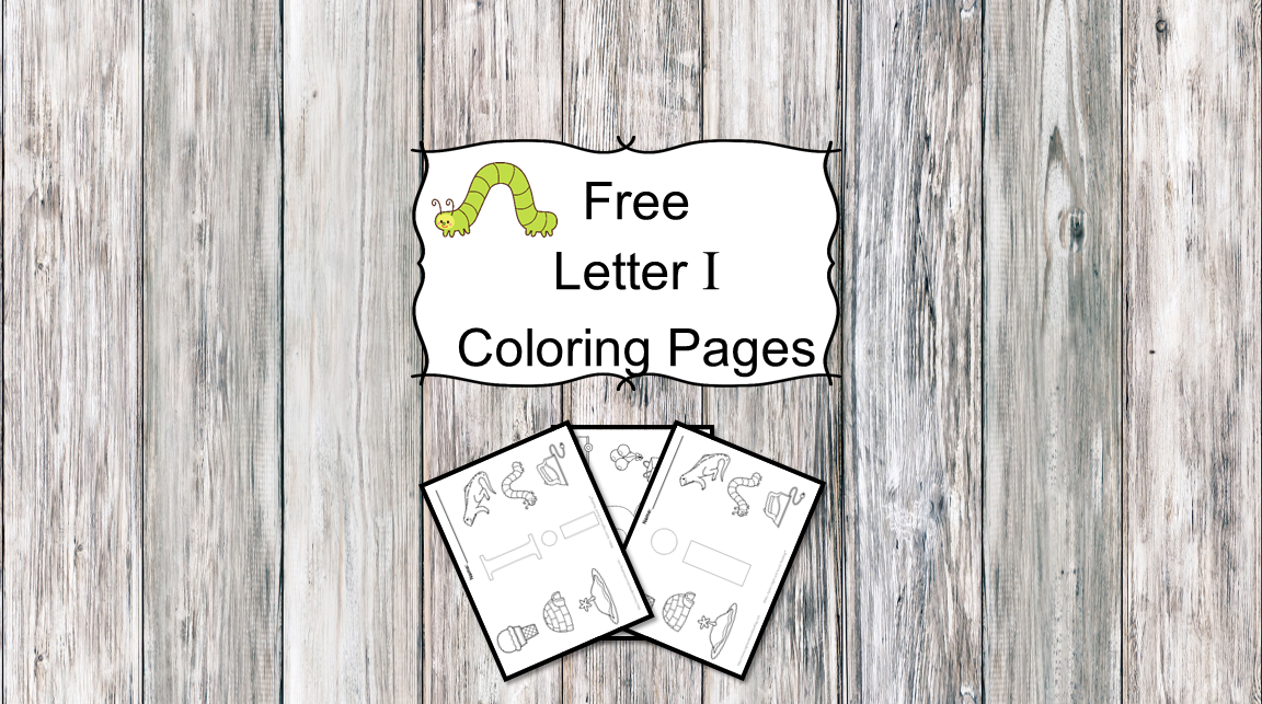 Letter I Coloring Pages -Free letter Coloring Pages for Preschool or Kindergarten