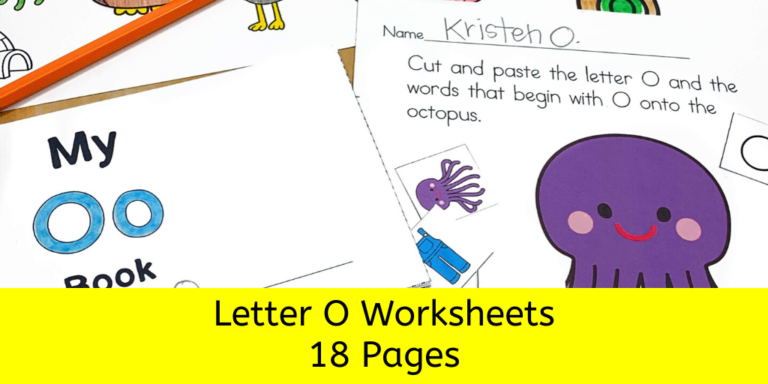 18 Free Beginning Sounds O Worksheets -Easy Download!