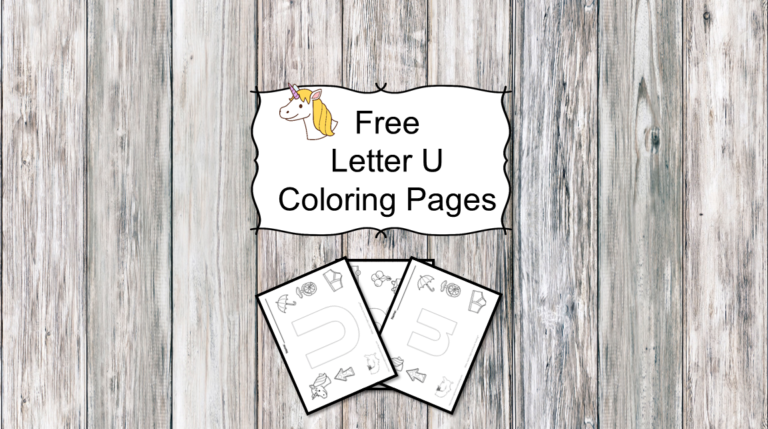 3 Letter U Coloring Pages – Easy Download!