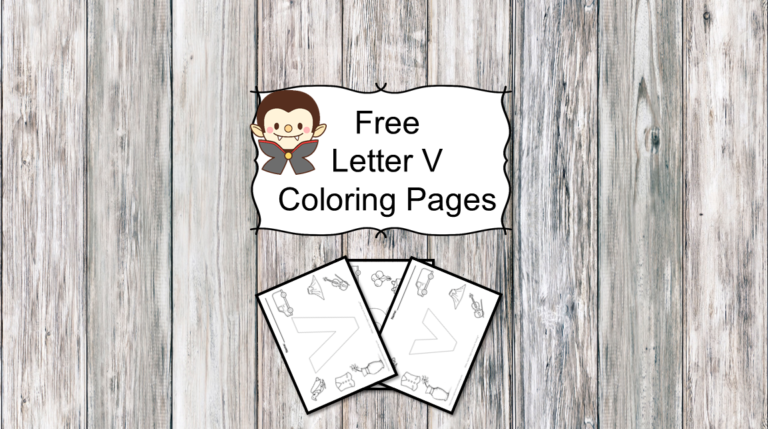 3 Letter V Coloring Pages – Easy Download!