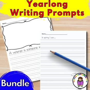 School Year Bundle of Writing Prompts