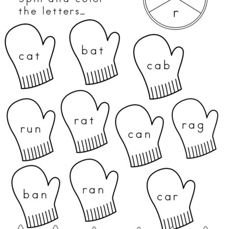 Printable activities for the Mitten for preschool/Kindergarten