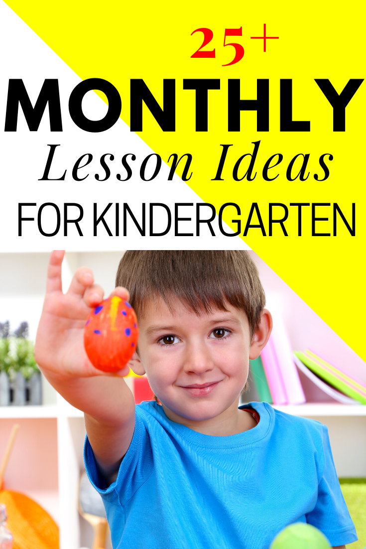monthly-lesson-ideas-for-kindergarten Monthly Lesson Ideas for Kindergarten