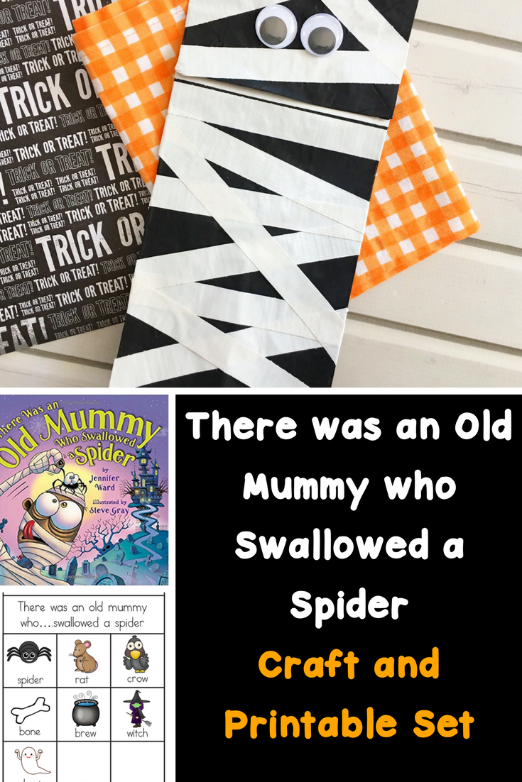 Cute, easy and fun mummy craft for preschool or kindergarten. Fun activity to go along with a mummy themed book.