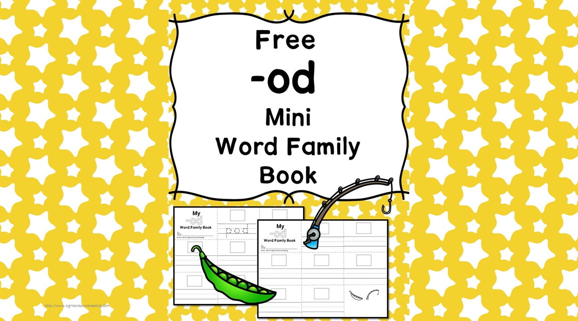 OD CVC Word Family Worksheets Mrs Karle #39 s Sight and Sound Reading OD CVC Word Family Worksheets Mrs Karle #39 s Sight and Sound Reading